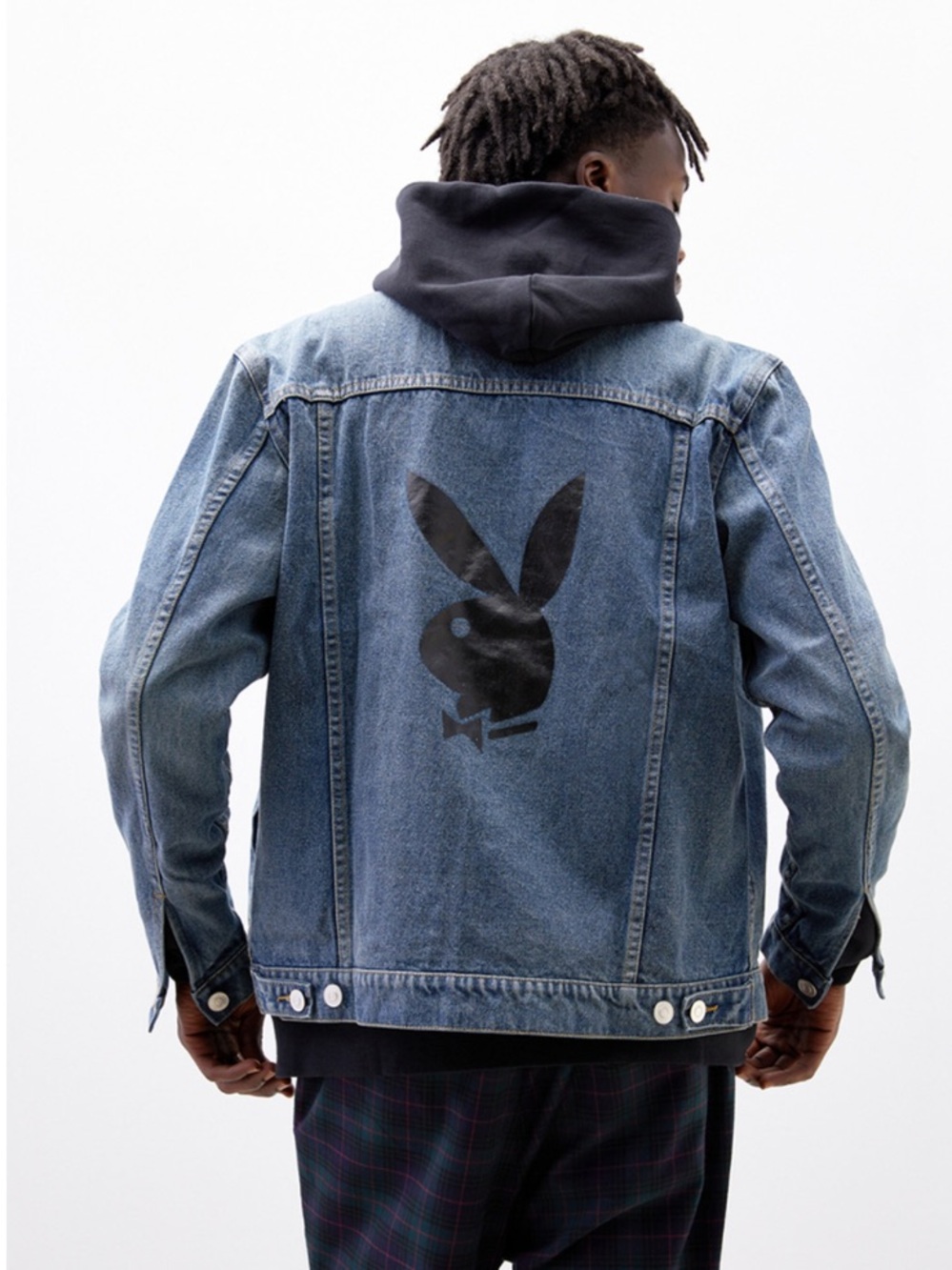 PLAYBOY by PacSun Denim Trucker Jacket